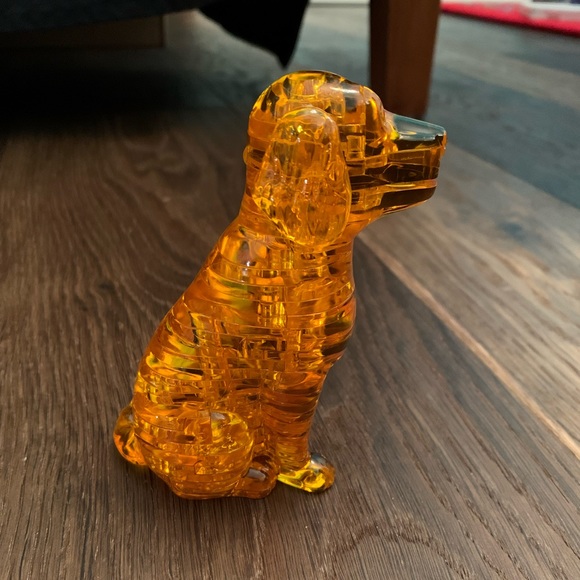 Crystal 3D puzzle puppy dog - Picture 4 of 5